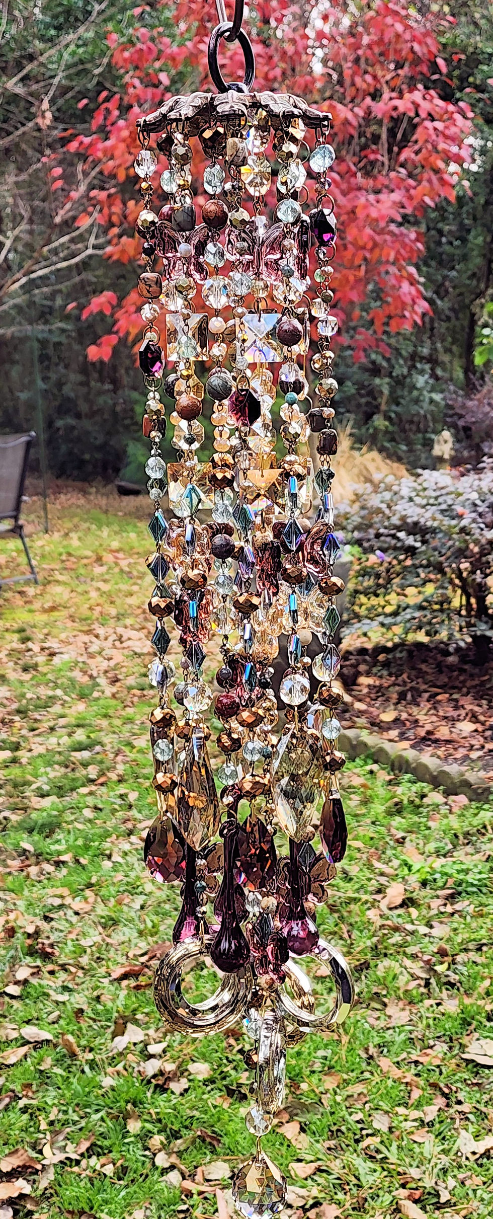 Thumbnail: Earthy, Woodsy Vibe Crystal Wind Chime