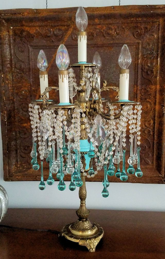 Thumbnail: Antique French Empire Candelabra