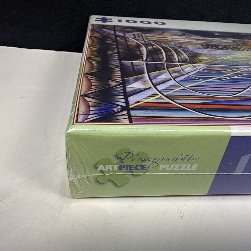 Thumbnail: Joseph Stella 1000-Piece  Puzzle "THE VOICE OF THE CITY" of New York Interpreted