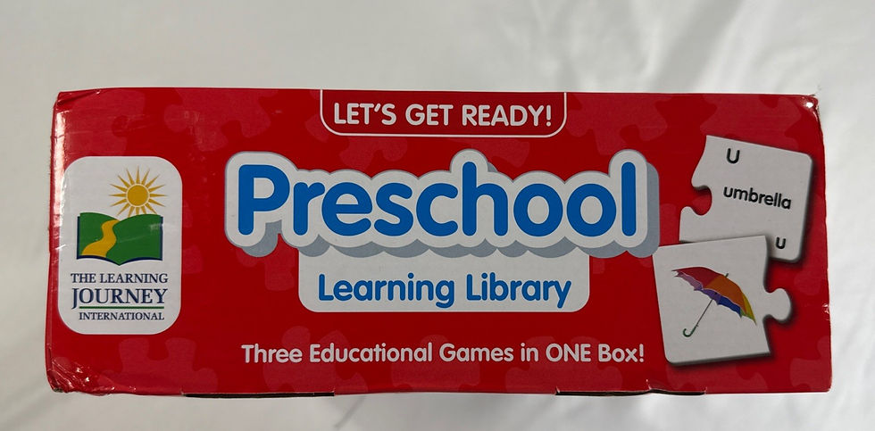 Thumbnail: Fisher Price Learning Library Card Matching Game - 3 Sets - Preschool LIKE NEW