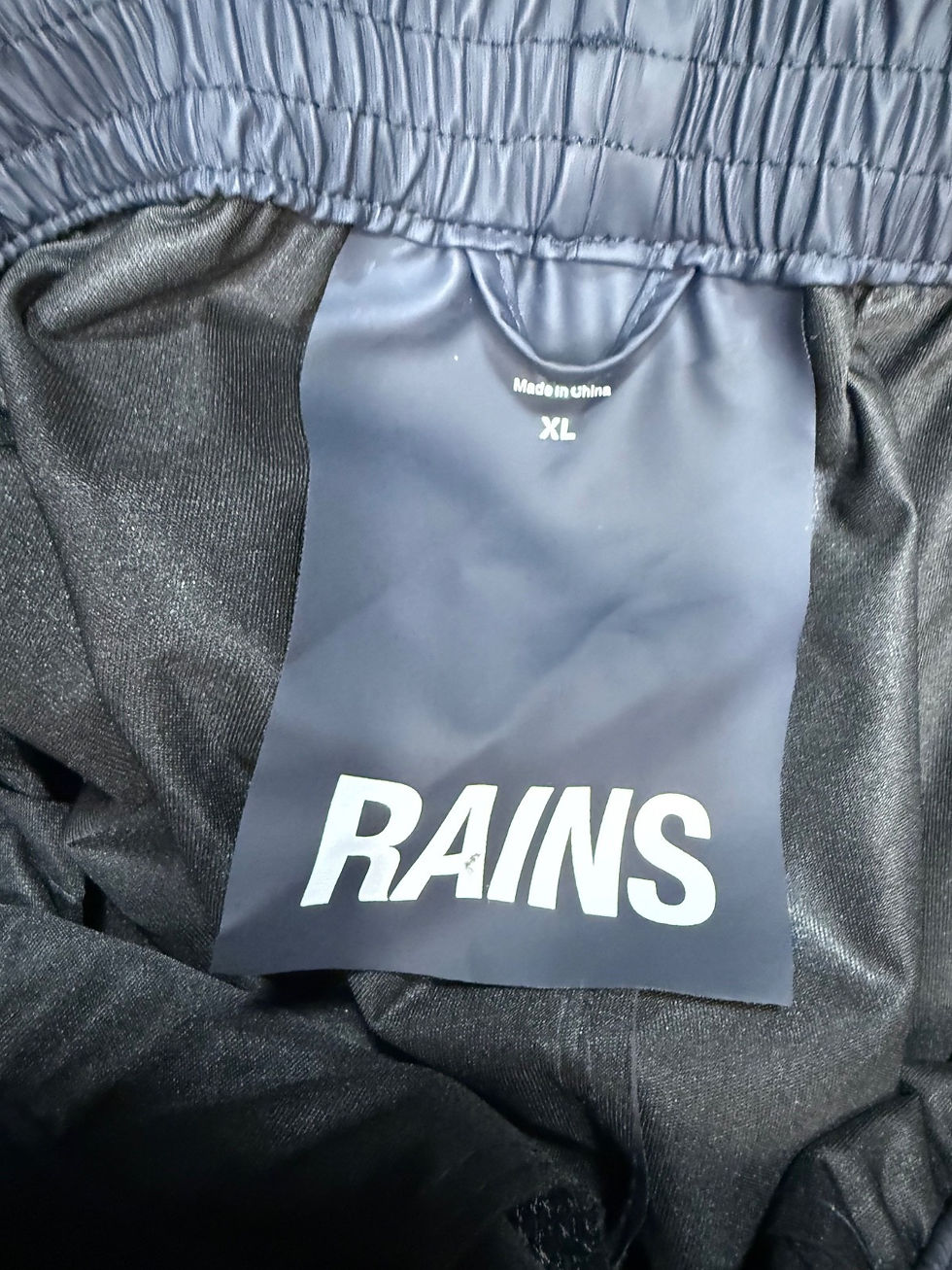 Thumbnail: Rains Men's Joggers Sweatpants Activewear Dark Gray XL