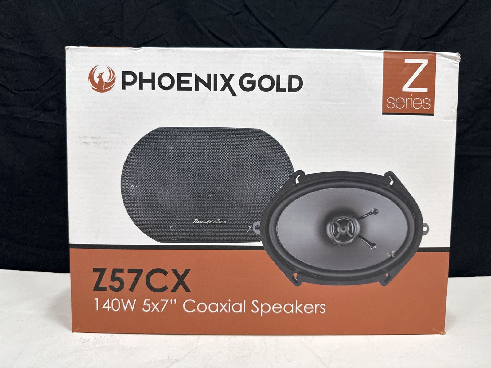 Two New Phoenix Gold Z-Series Replacement Car Truck Speakers & Plug Harness