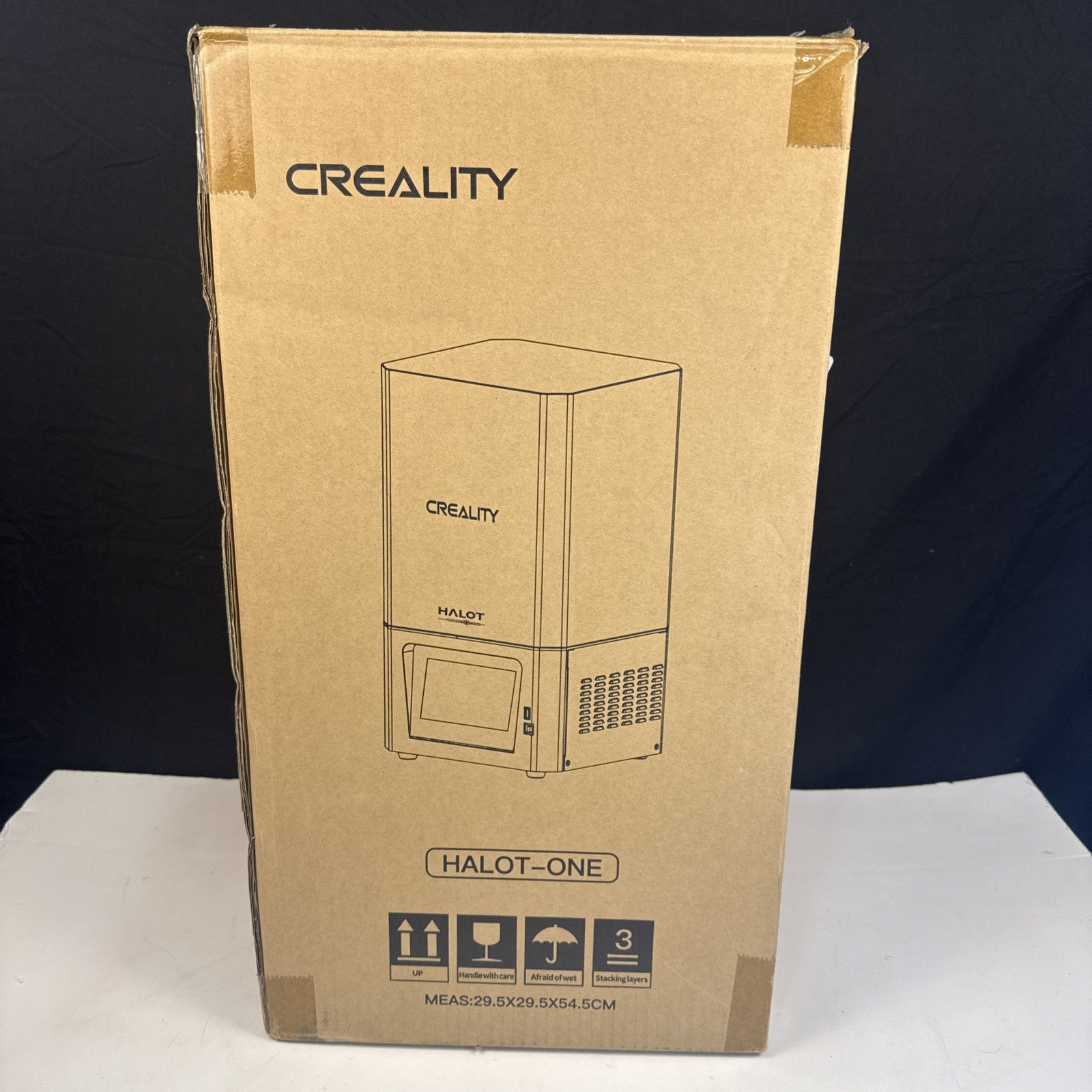 Creality Halot One Plus Resin 3D Printer LCD Untested W/ 2 New Bottles Of Resin