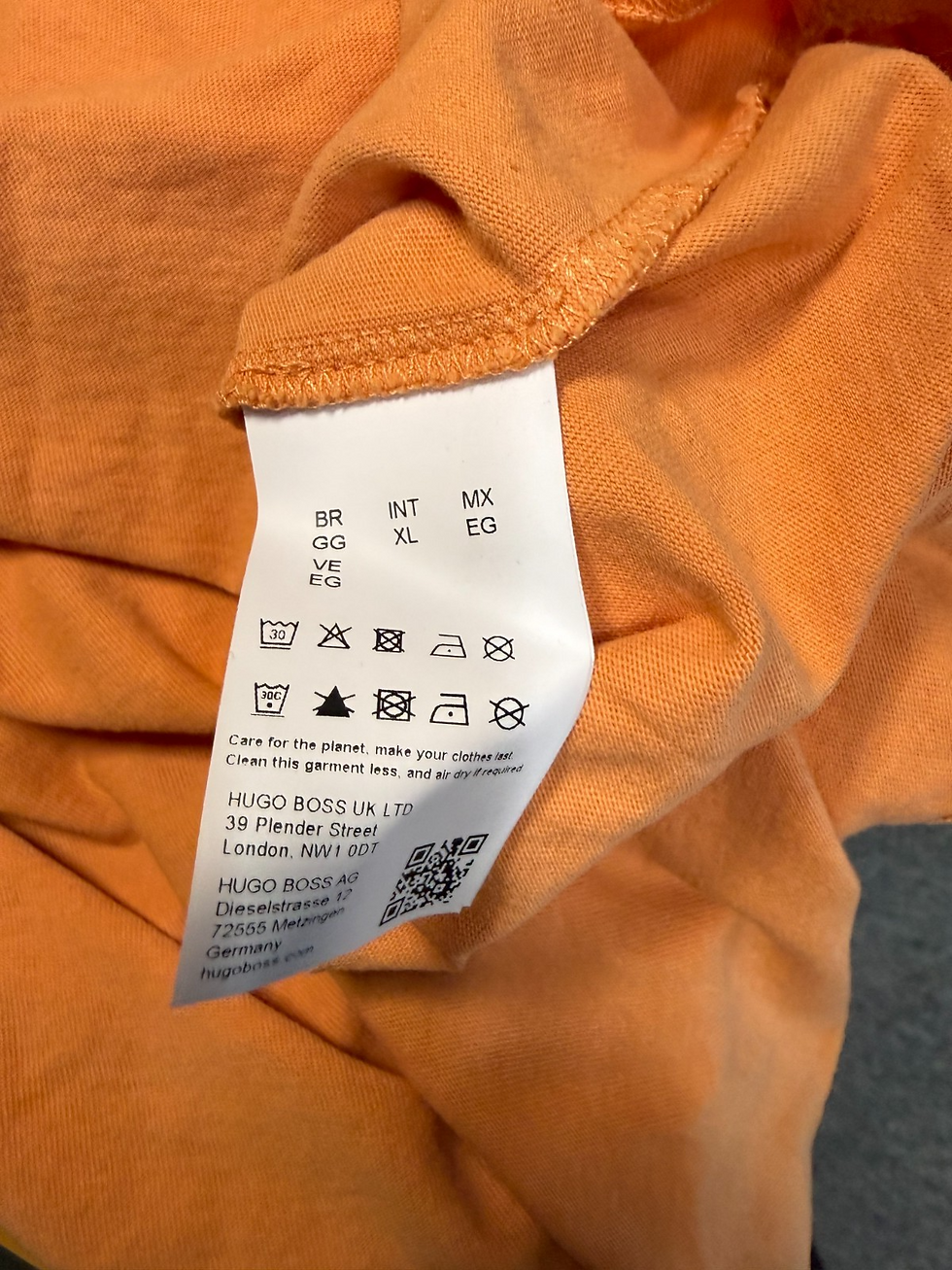 Thumbnail: Hugo Dequaliom Long Sleeve Graphic Tee XL