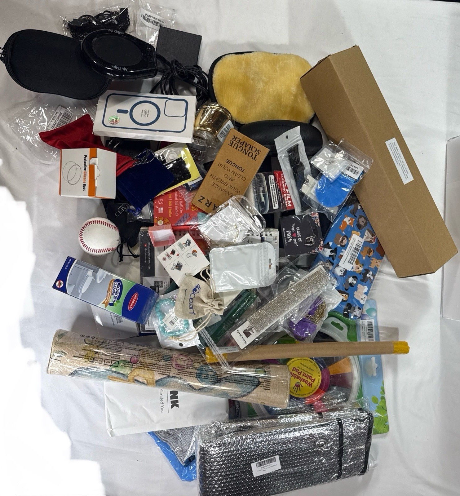 Bulk Jewelry And Electronics Accessories 40 Plus Pieces - 8 to 10 Lbs.