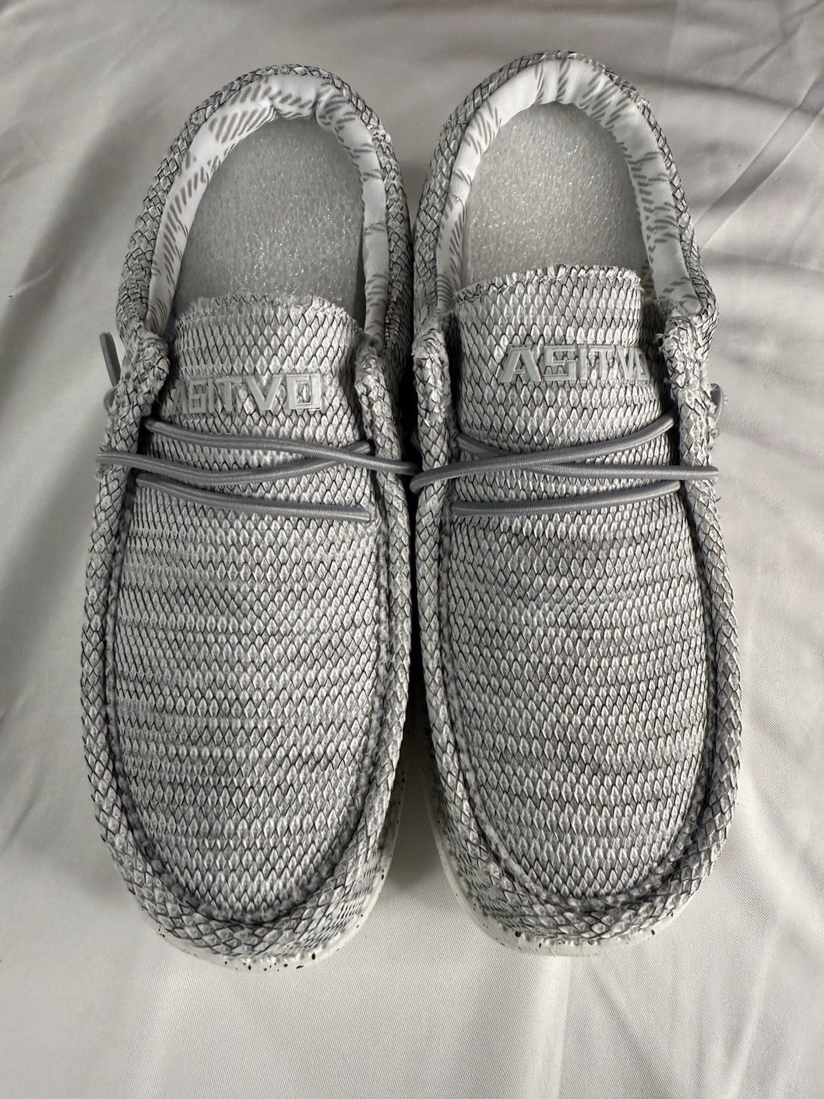 Asitvo MJT2022-001 Loafer Boots Comfy Chukka Shoes Gray Women’s Size 5