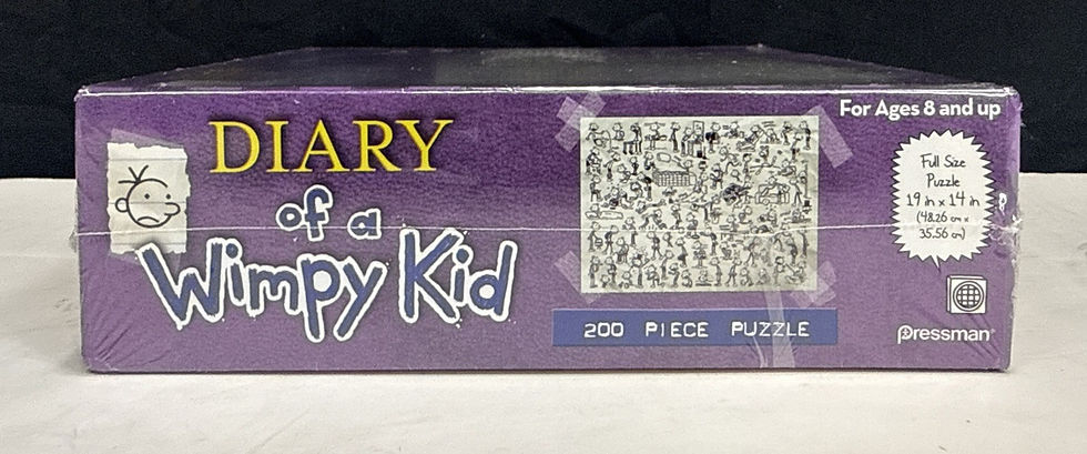 Thumbnail: Diary of a Wimpy Kid 200-Piece Puzzle – 2010 Pressman – 19" x 14" – NEW Sealed