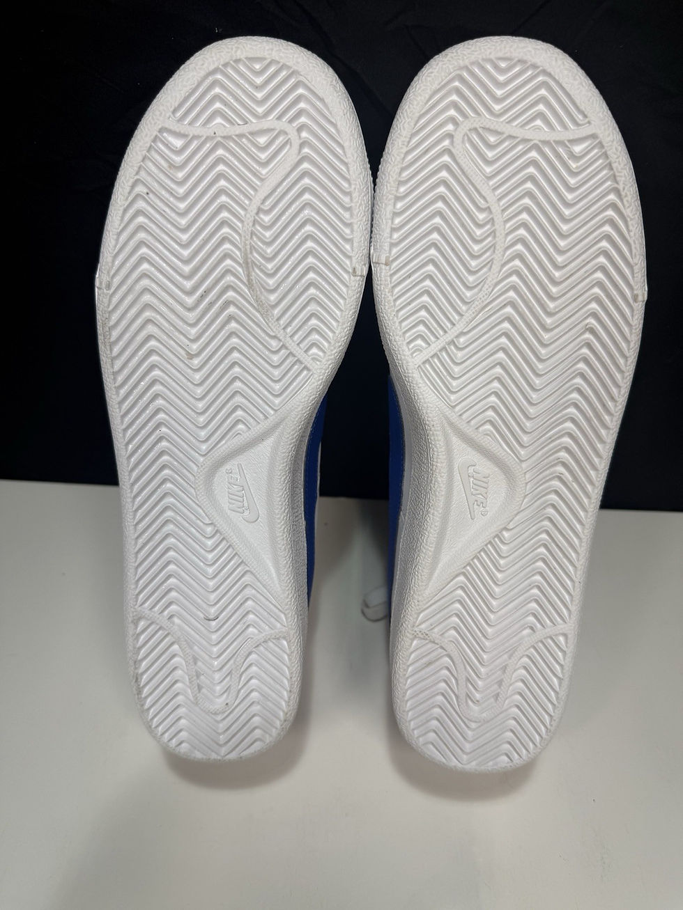 Thumbnail: Nike Court Royale Men Sz 8 White/Blue 749747-141 Low Athletic Tennis