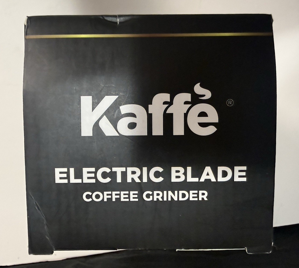 Thumbnail: Kaffe' Electric Blade Coffee Grinder, KF2030 Copper Tested/Works See Description