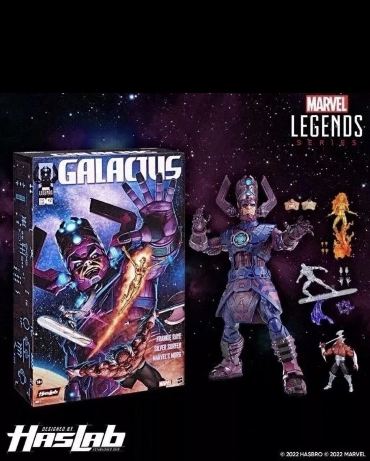 NEW Hasbro Marvel Legends HasLab GALACTUS 32" Large Figure Complete w Shipper Bx