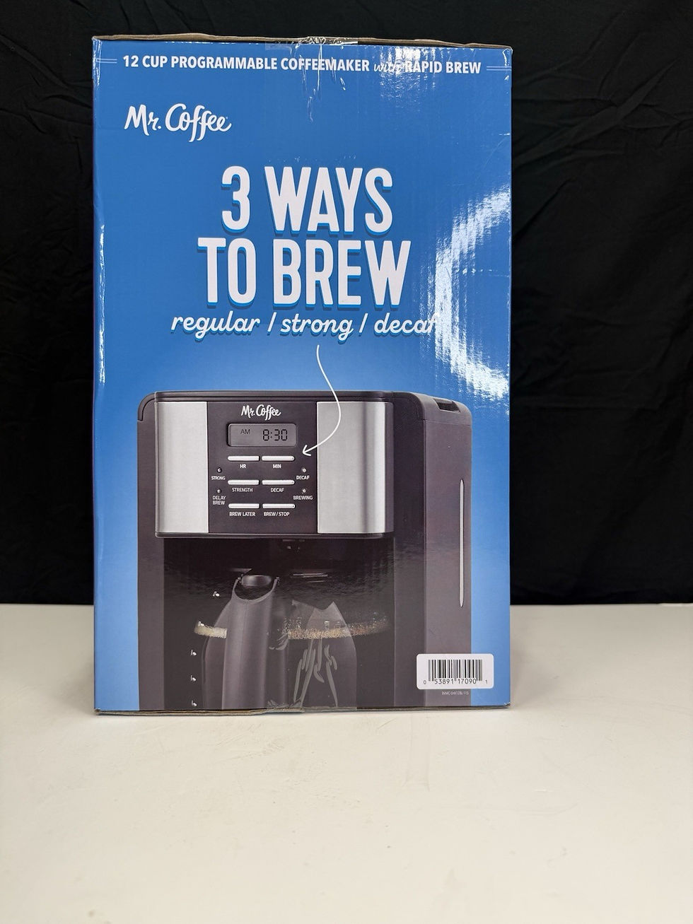Thumbnail: NEW Mr. Coffee Programmable 3-Way Brewing System 12-Cup Drip Coffee Makers