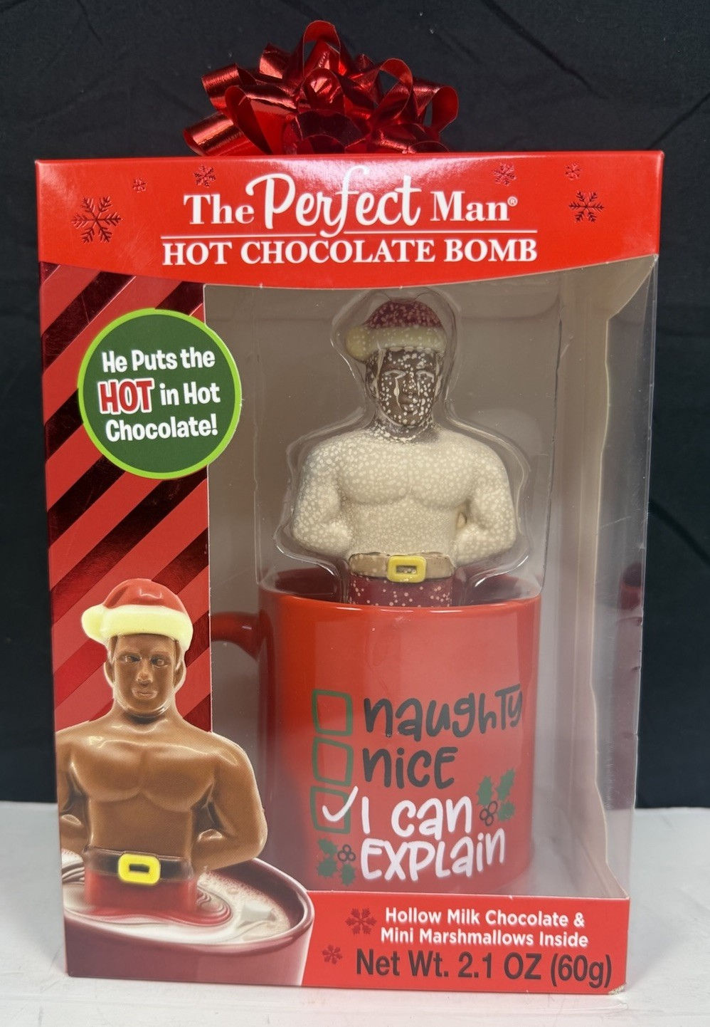 The PERFECT Man Mug w/ Hot Chocolate Bomb Mini Marshmallows Inside July 2026