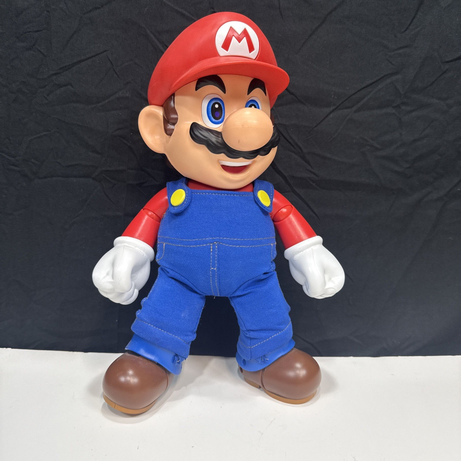 Nintendo It's Me Super Mario 12" Inch Talking Mario Big Figure 2020 Jakks -Works