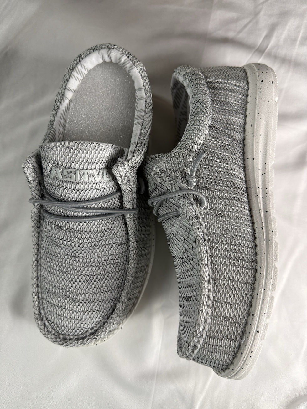 Thumbnail: Asitvo MJT2022-001 Loafer Boots Comfy Chukka Shoes Gray Women’s Size 5