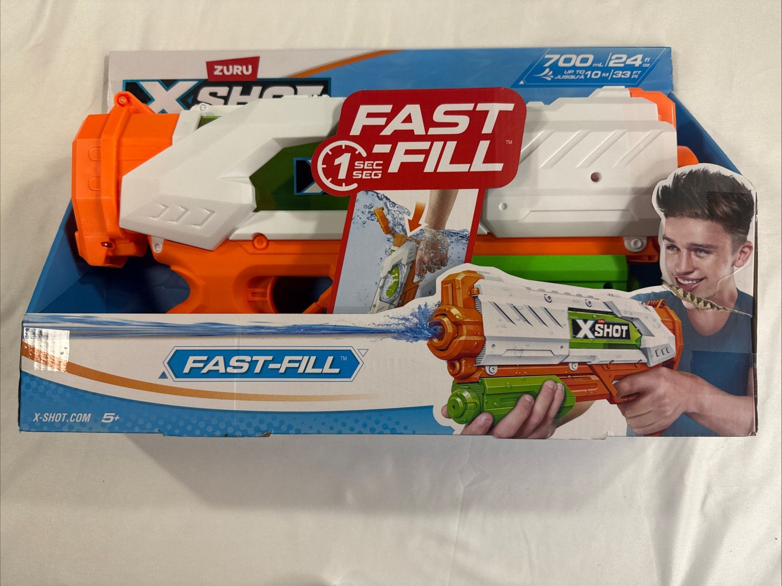 ZURU X-Shot Water Fast-Fill (700 ml) Water Blaster Toy