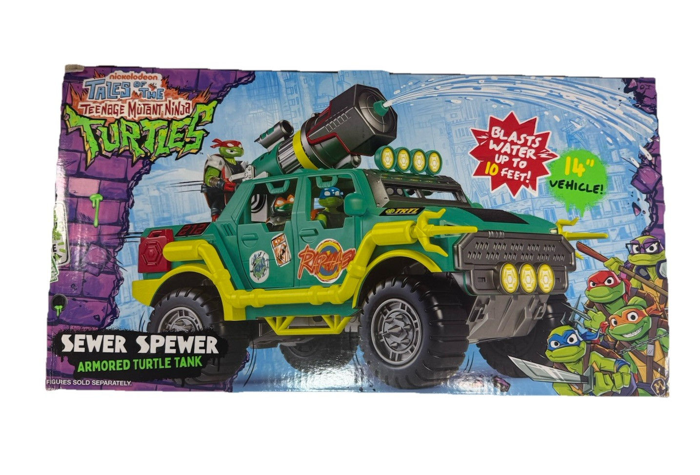 Teenage Mutant Ninja Turtles Sewer Spewer ARMORED TURTLE TANK