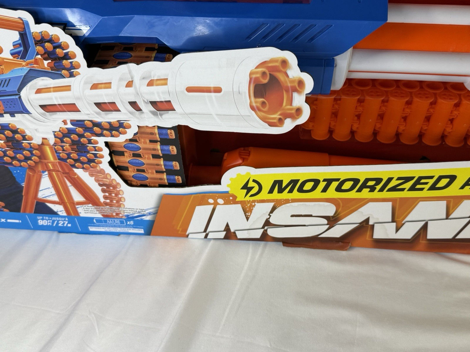 Zuru X-Shot Insanity Motorized Rage Fire Blaster with Tripod & 200 Darts