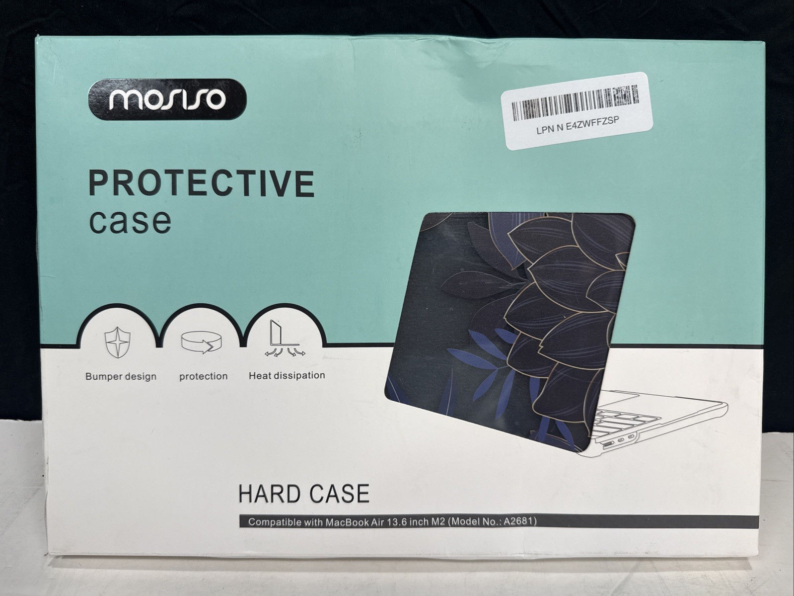 MOSISO Compatible with MacBook Air 13 inch Case 2025-2022 M4 A3240 M2 A2681