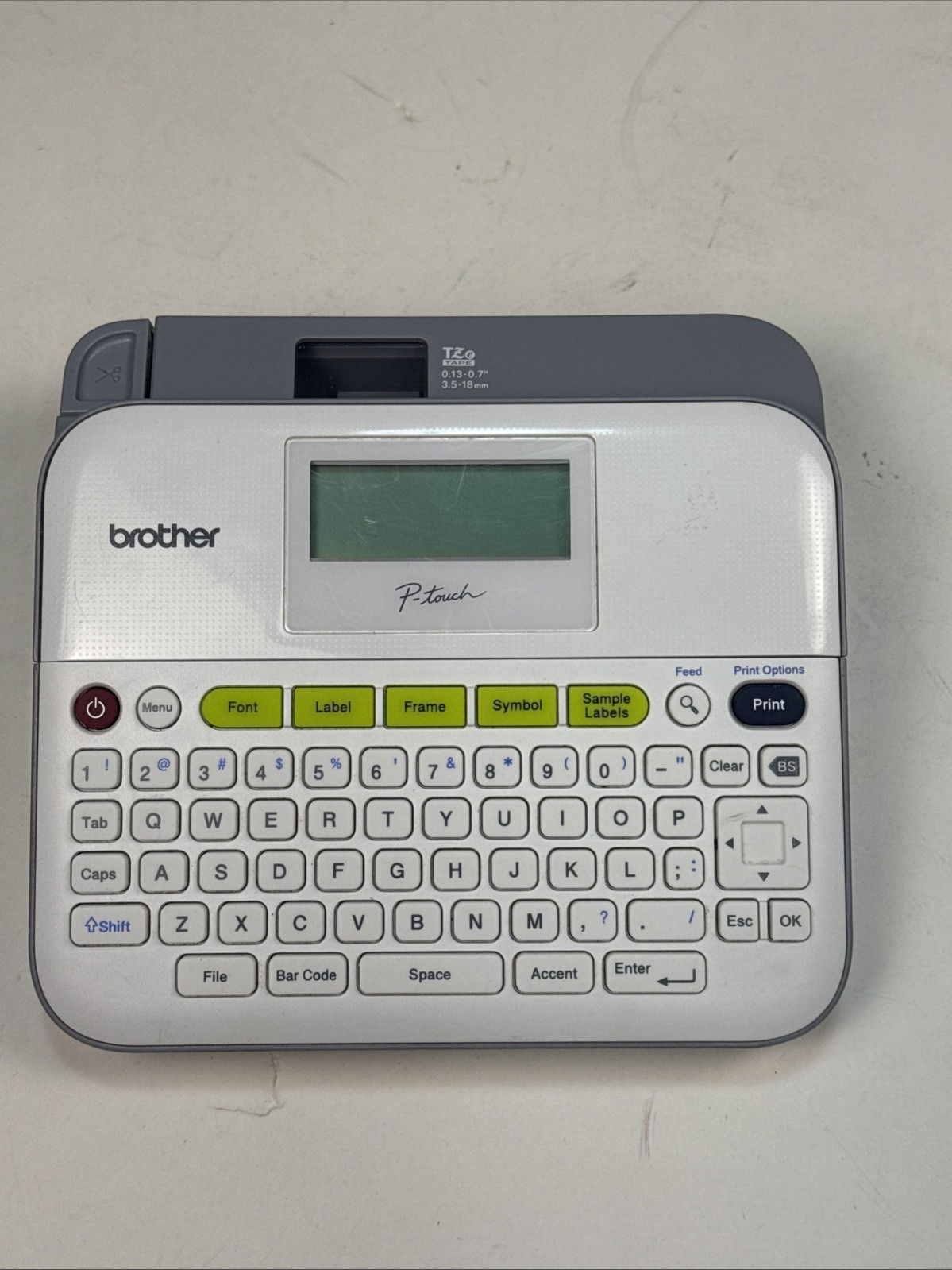 Brother PT-D400AD Desktop Labelmaker Tested Works!