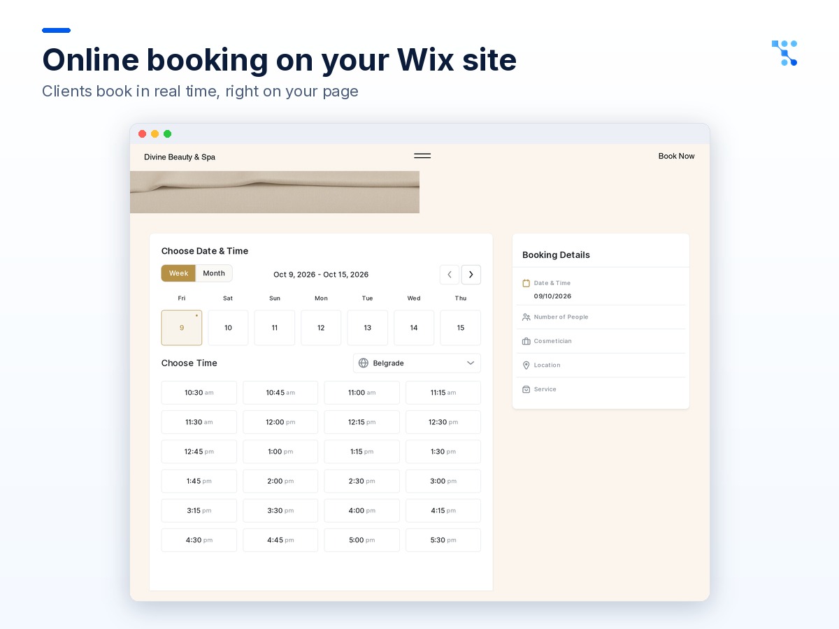 Trafft Booking screenshot 1