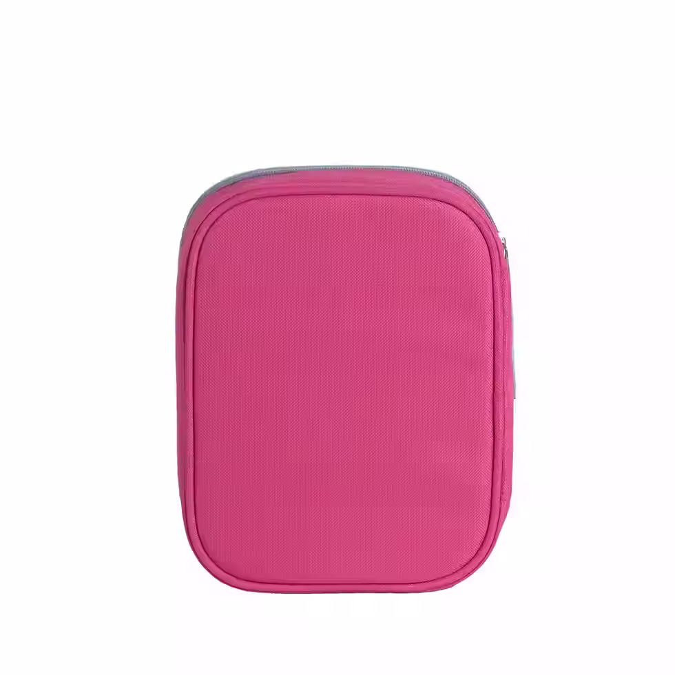 Miniatura: cópia de ESTOJO TRIVIUN 11223 ESTAMPADO 100 PENS ROSA