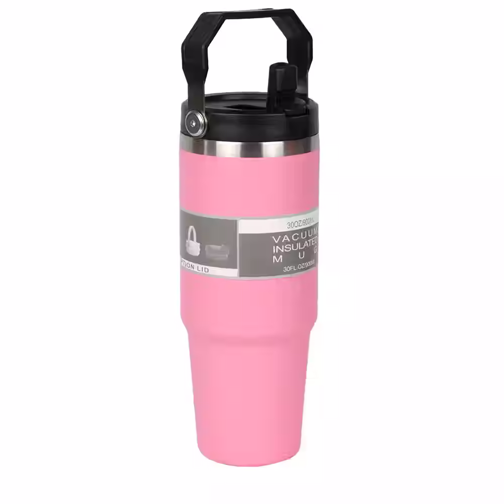 GARRAFA 598 TÉRMICA 900 ML ROSA