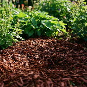 mulching beds