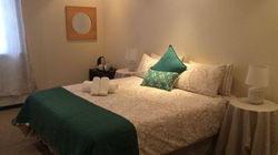 King bedroom en suite with shower