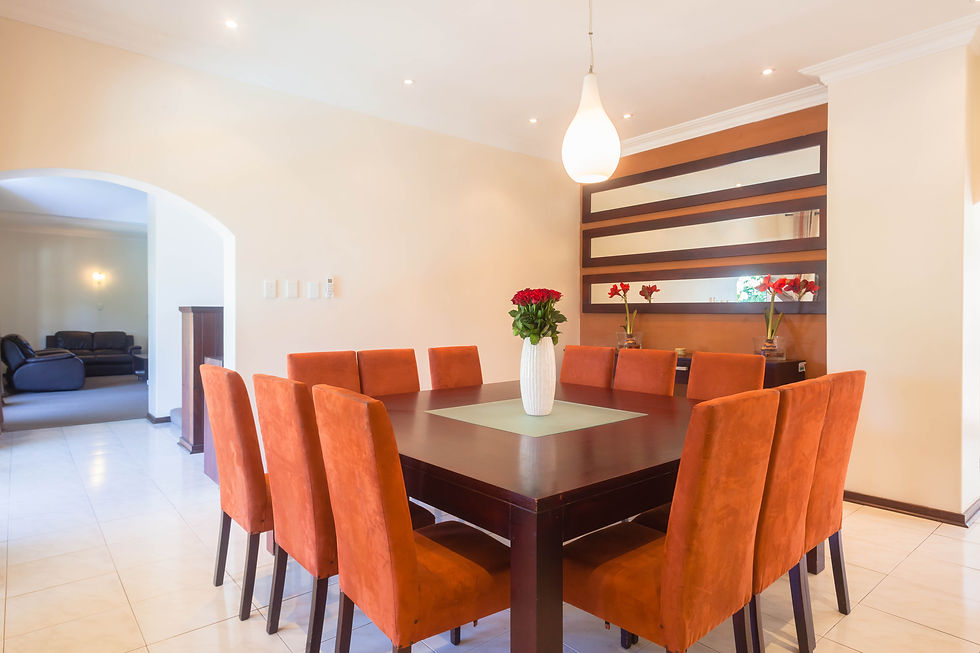Dining area