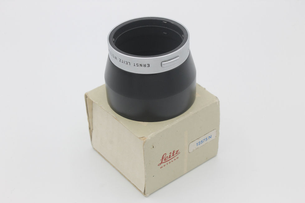 Thumbnail: Leica Metal Hood Elmarit 90mm F2.8 / F4.0 / Hektor 135mm F4.5  IUFOO  12575N