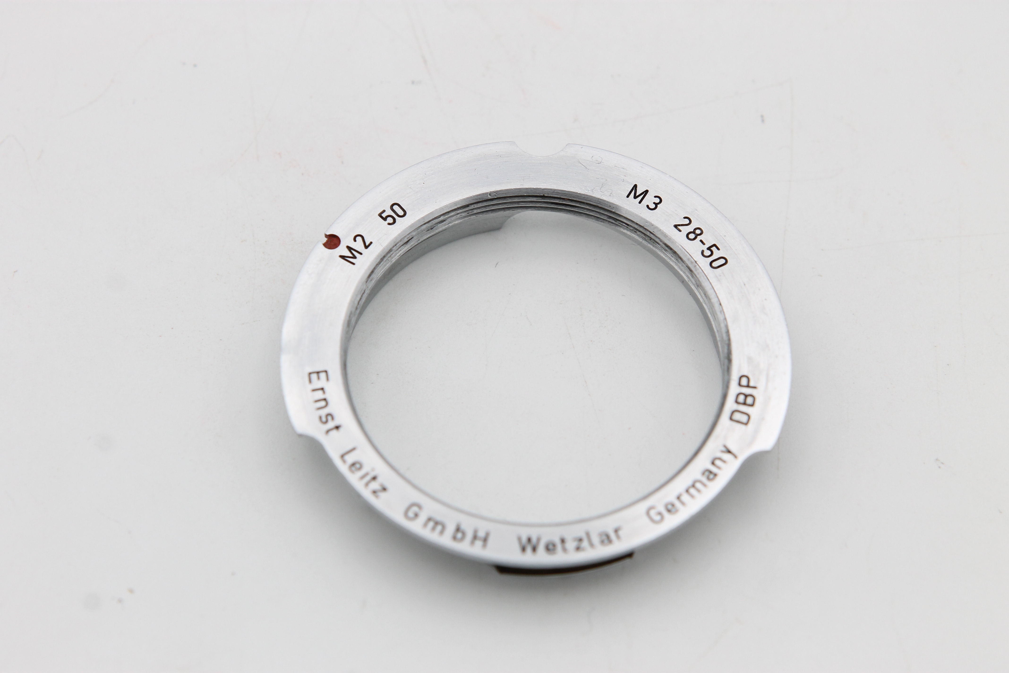 Genuine Leica 50mm screw to bayonet adapter  IRZOO