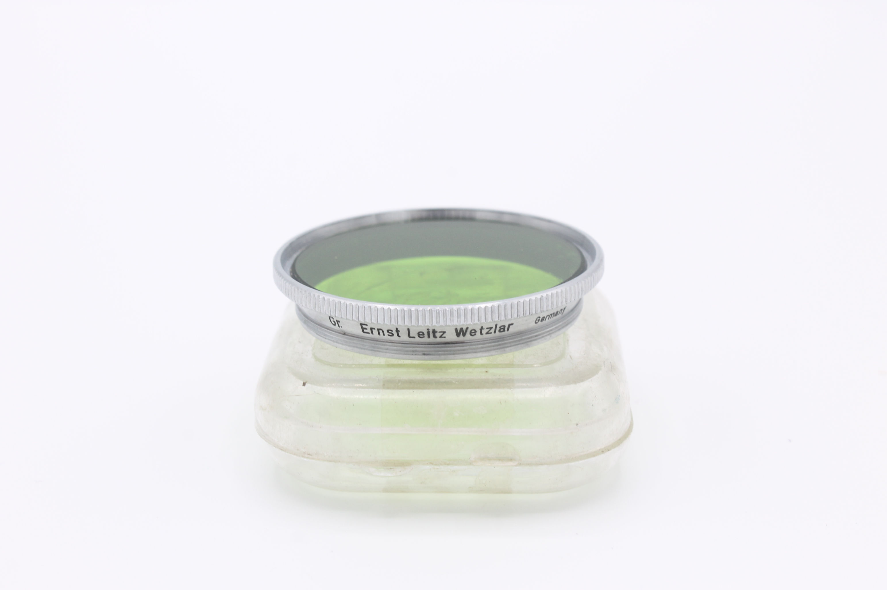 Leitz Green (Gr) Filter for Summitar Lens + Keeper