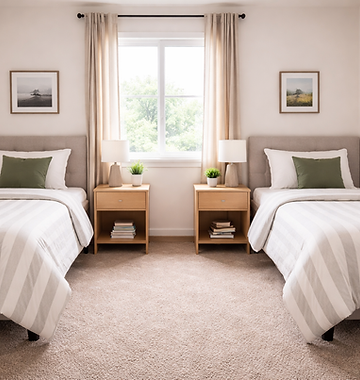 Calm and cozy twin bedroom setup.png