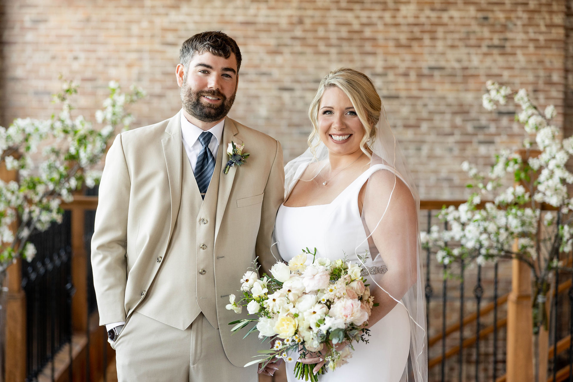 Tan Wedding looks 