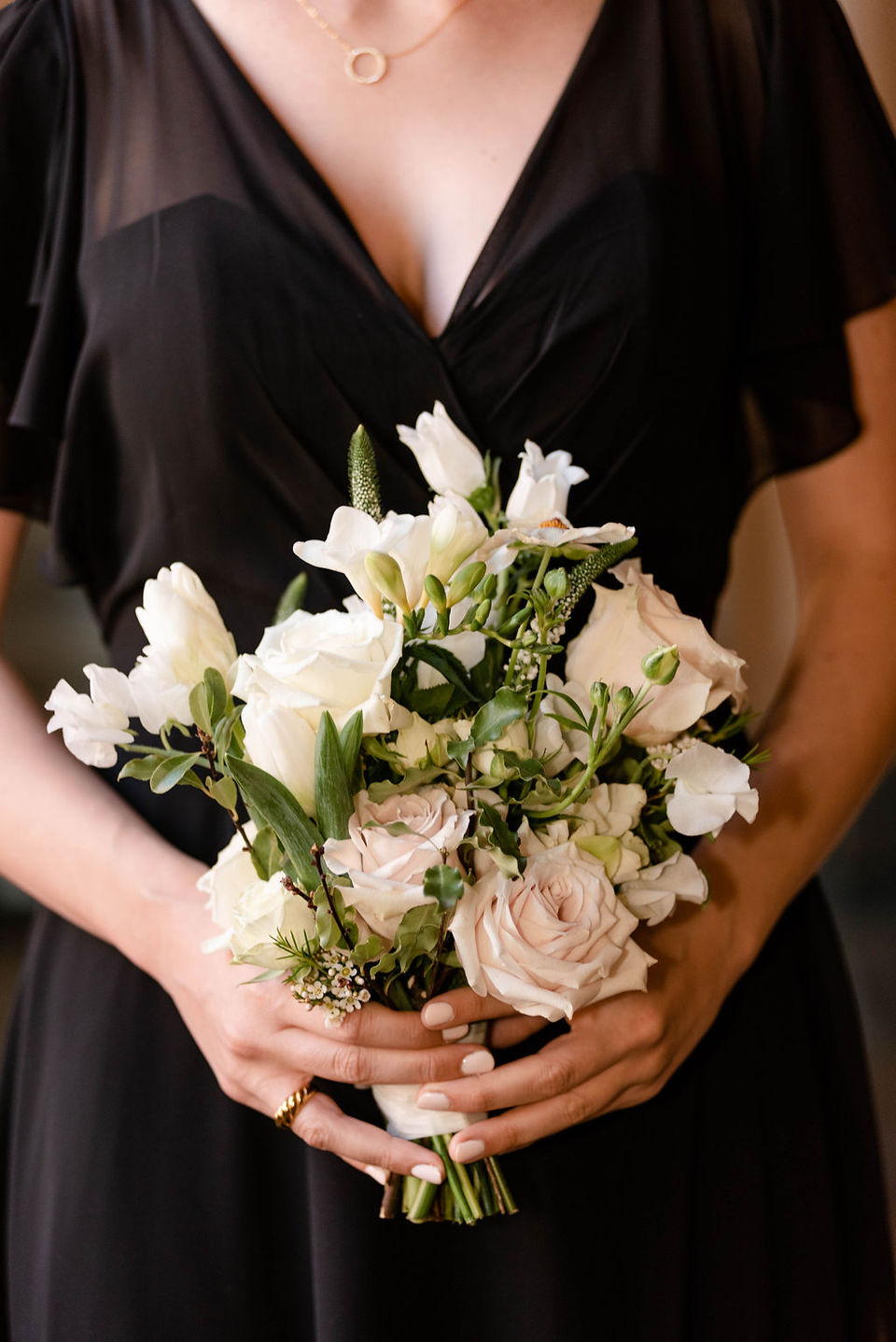 Cream bouquet 
