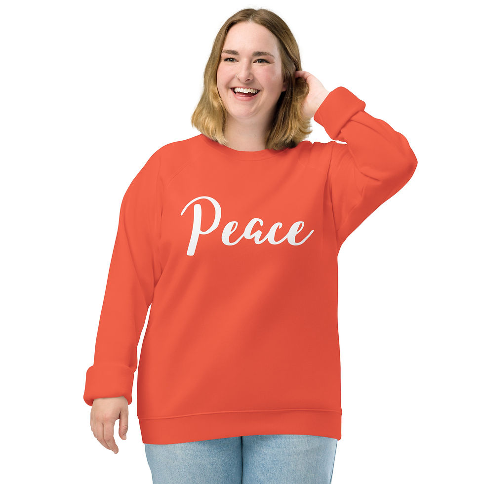 Thumbnail: Peace Unisex Organic Sweatshirt