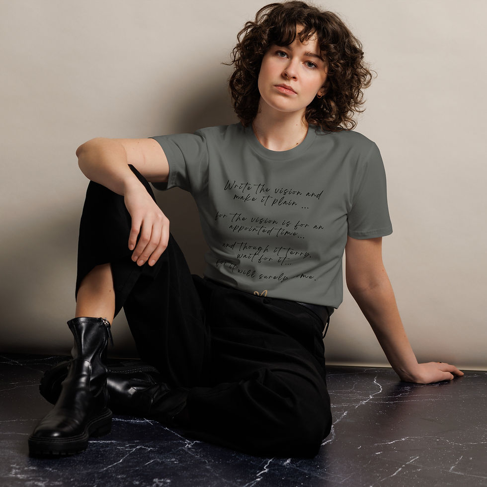 Thumbnail: Write the Vision Tee (Front Text)