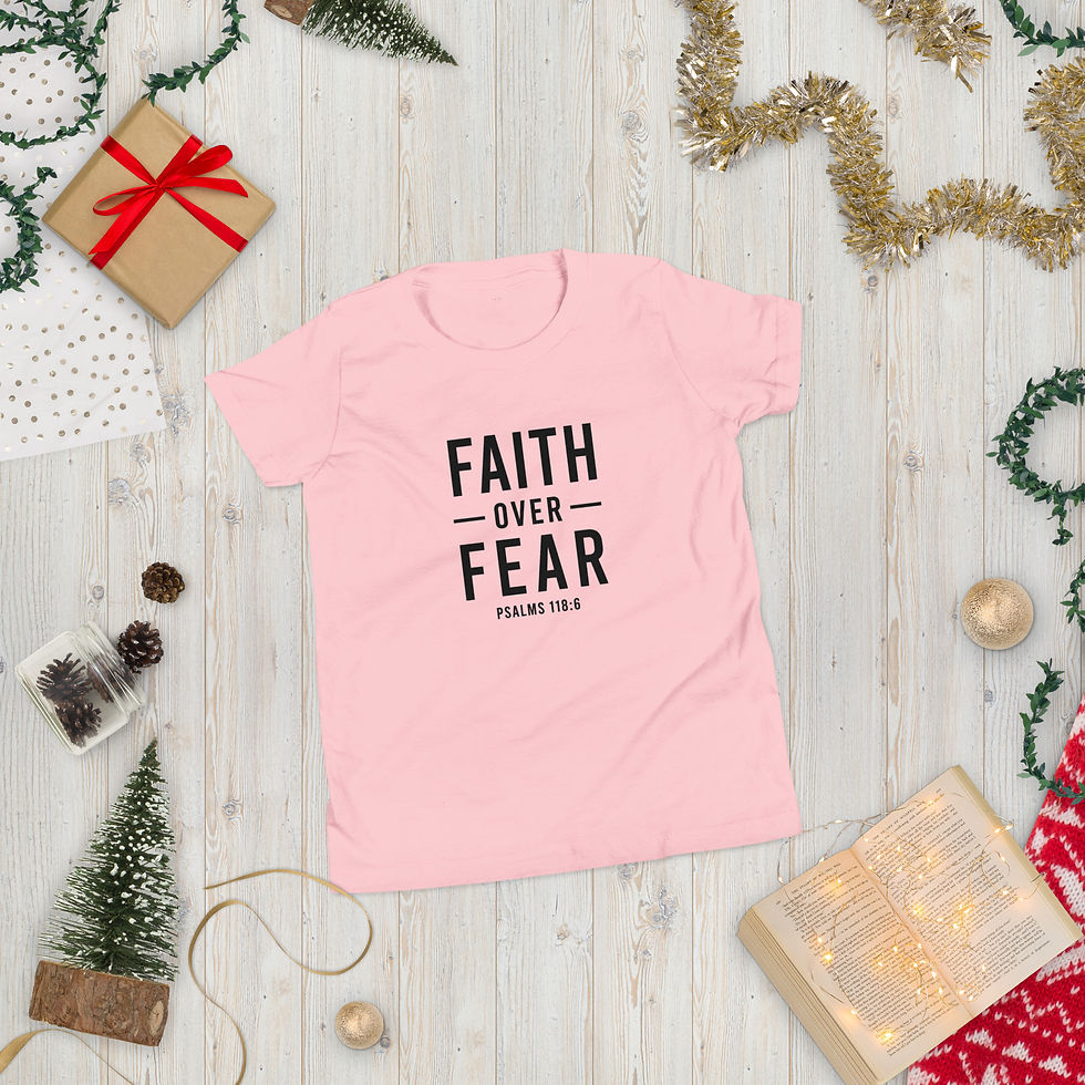 Thumbnail: Faith-over-Fear Kids Tee