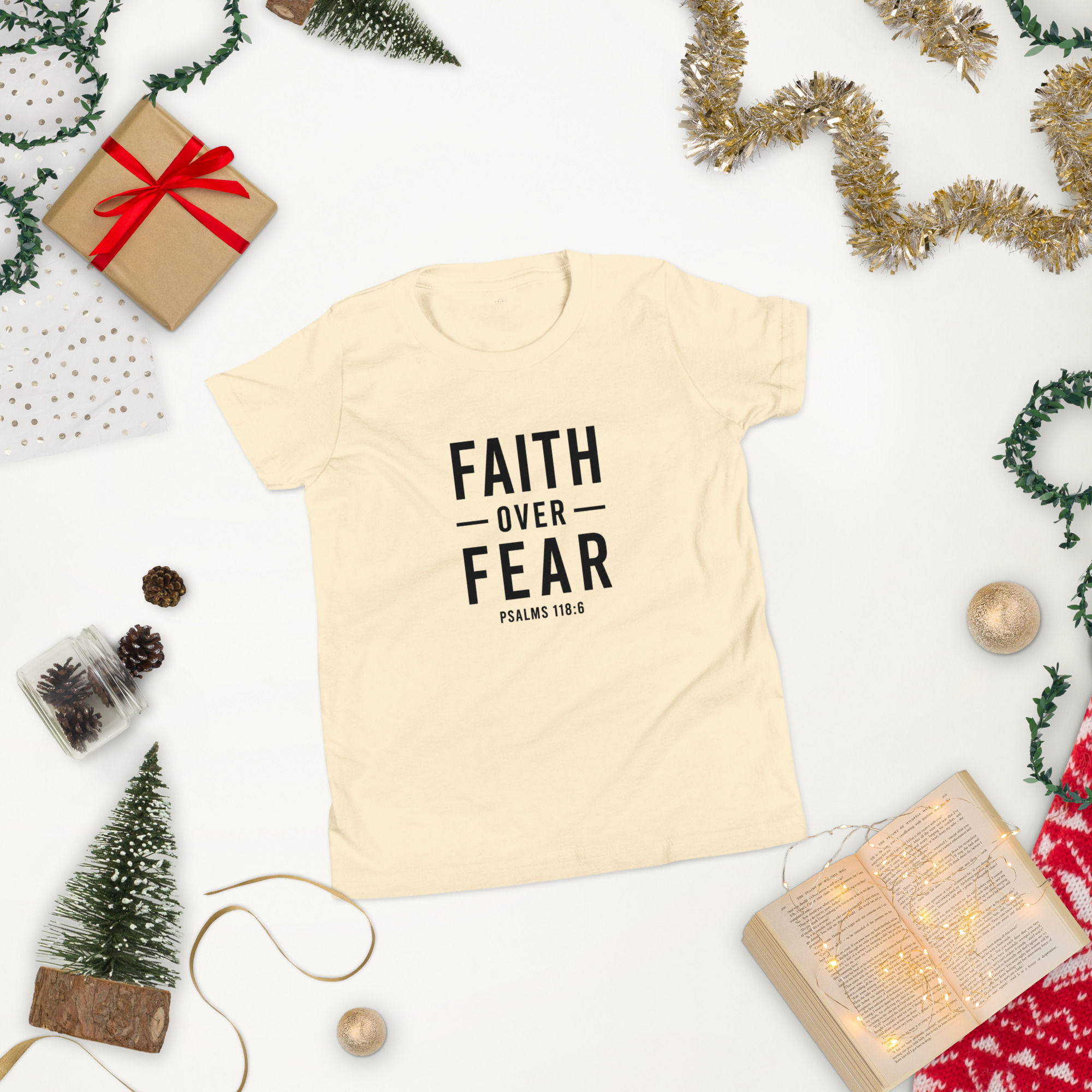 Faith-over-Fear Kids Tee