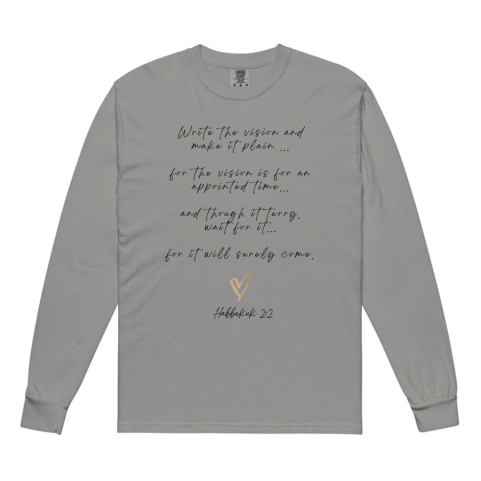 Thumbnail: Garment-dyed heavyweight long-sleeve shirt