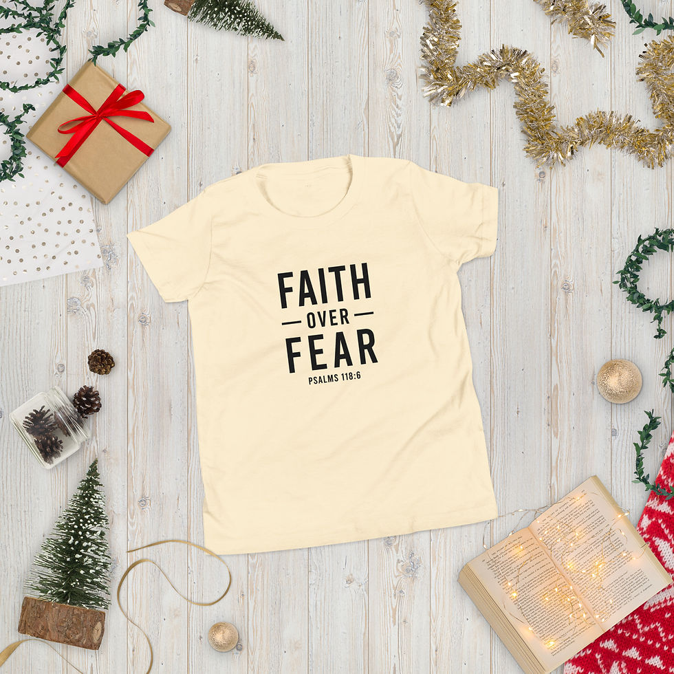 Thumbnail: Faith-over-Fear Kids Tee