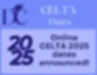 2025 online CELTA dates announced