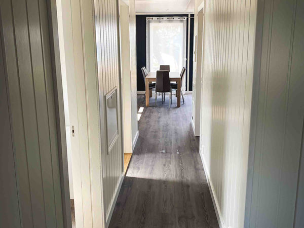 Moduļu māja ar privātu terasi