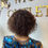 Thumbnail: 10" 100% Human Hair Topper 5X6 CURLY ITEM# SC2727