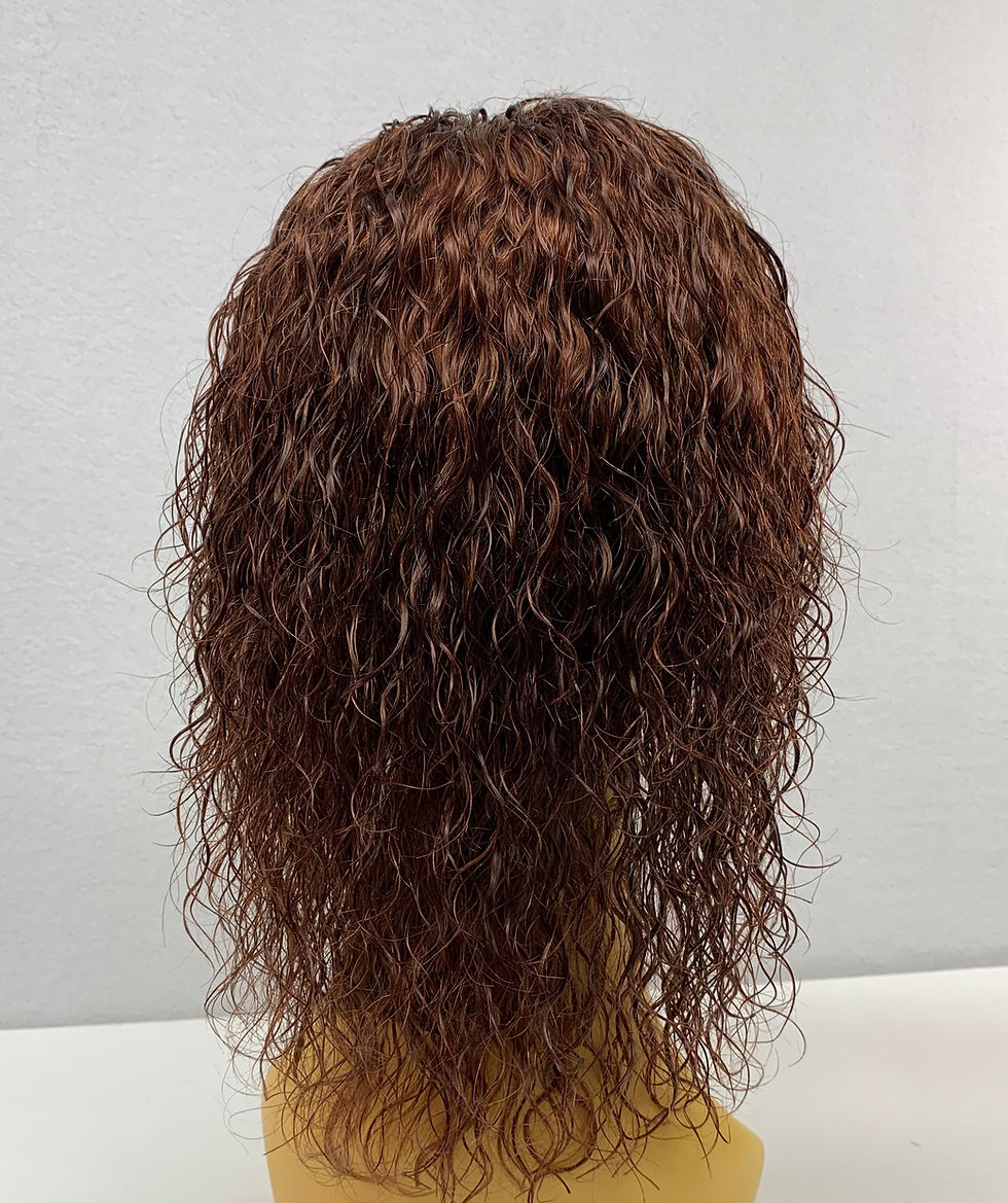 Thumbnail: 10" 100% Human Hair Lace Frontal Wig    ITEM # LW350