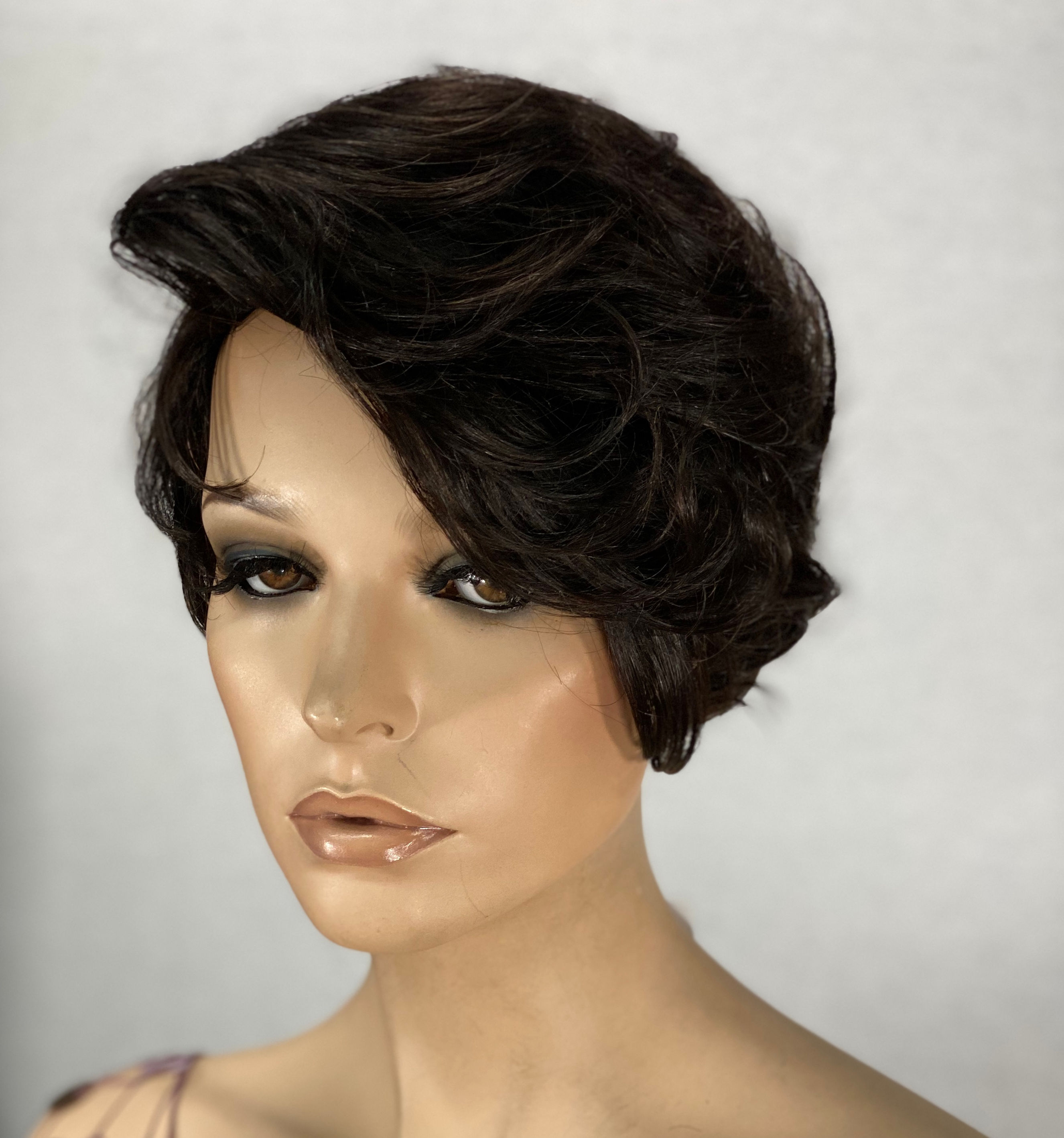 100% Human Hair Classic Cap Wig