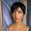 Thumbnail: 7" 100% European Human Hair Topper 5X6.5 (SILKY STRAIGHT)       ITEM # LW6G
