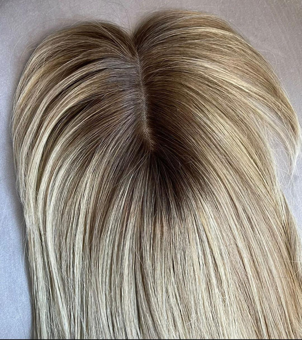 Lace Top Hair Topper 100% Human Hair LuxuryWigsOutlet