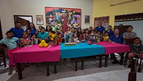 SCFV( Serviço de Convivência e Fortalecimento de Vínculos). Comemoração dos aniversariantes do mês de junho/2025 (turno tarde).