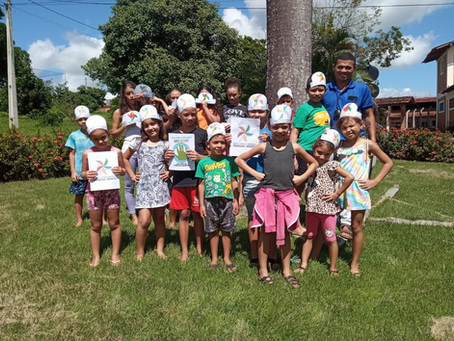 Oficina educativa em alusão ao Enfrentamento ao Combate e Erradicação do Trabalho Infantil! Todo dia é dia de COMBATER o Trabalho Infantil! SCFV-AMECC (Serviço  de Convivência e Fortalecimento de 